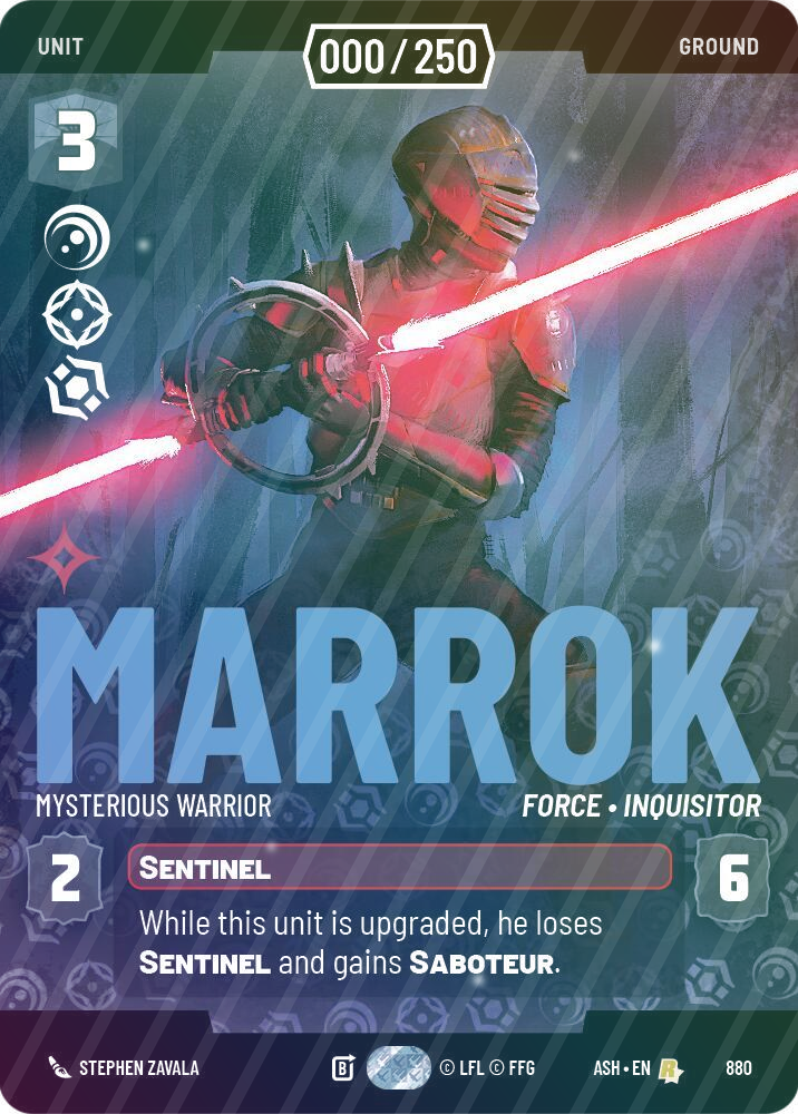 Marrok - Mysterious Warrior (Serialized) - Foil