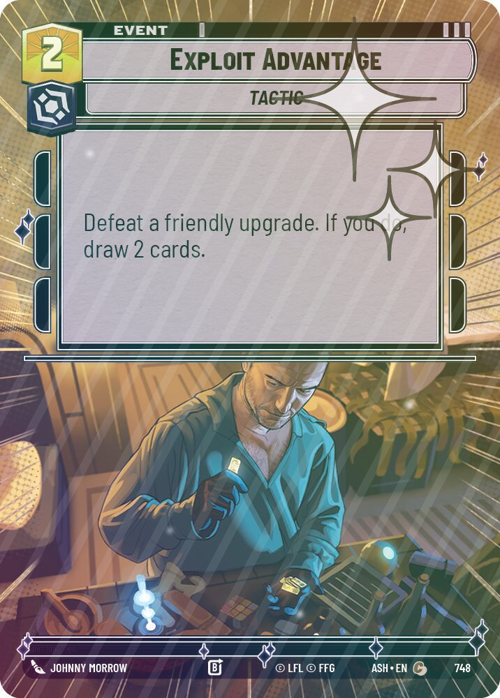 Exploit Advantage (Hyperspace Foil) - Foil