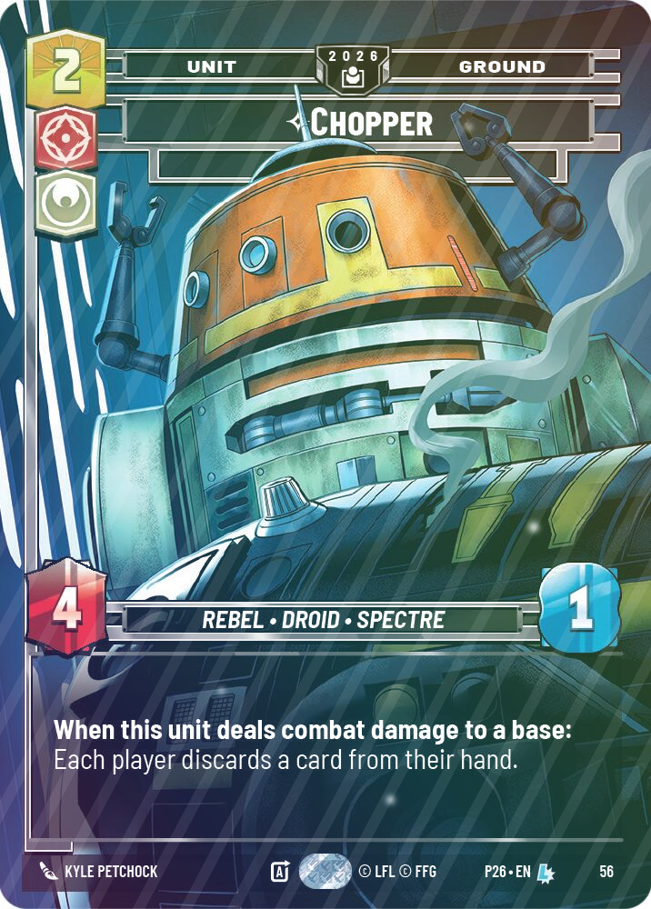 Chopper - War Hero - Foil