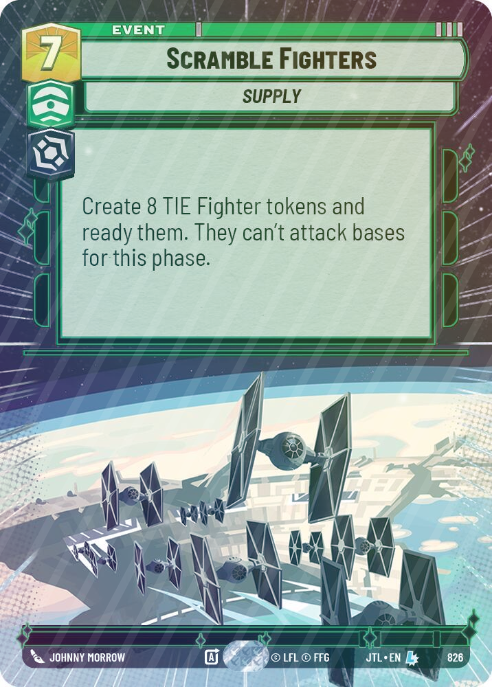 Scramble Fighters (Hyperspace Foil) - Foil