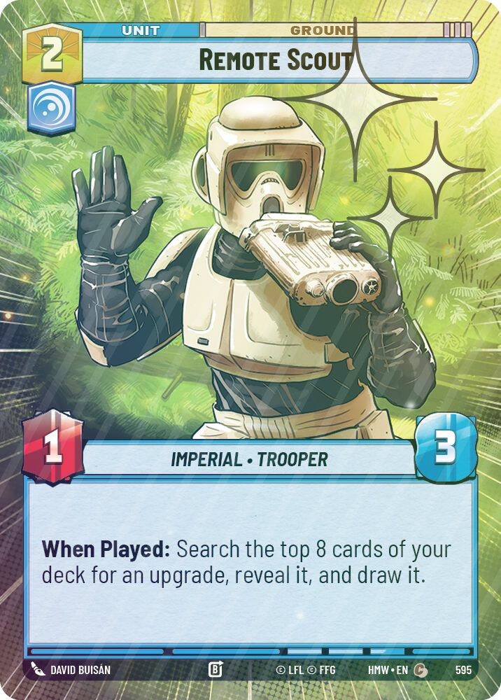 Remote Scout (Hyperspace Foil) - Foil