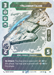 Millennium Falcon - Dodging Patrols (Serialized) - Foil