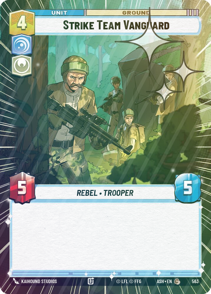 Strike Team Vanguard (Hyperspace Foil) - Foil