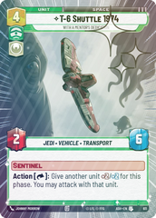 T-6 Shuttle 1974 - With a Mentor's Dedication (Hyperspace Foil) - Foil
