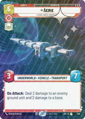 Aerie - Cloud-Rider Dropship (Hyperspace Foil) - Foil