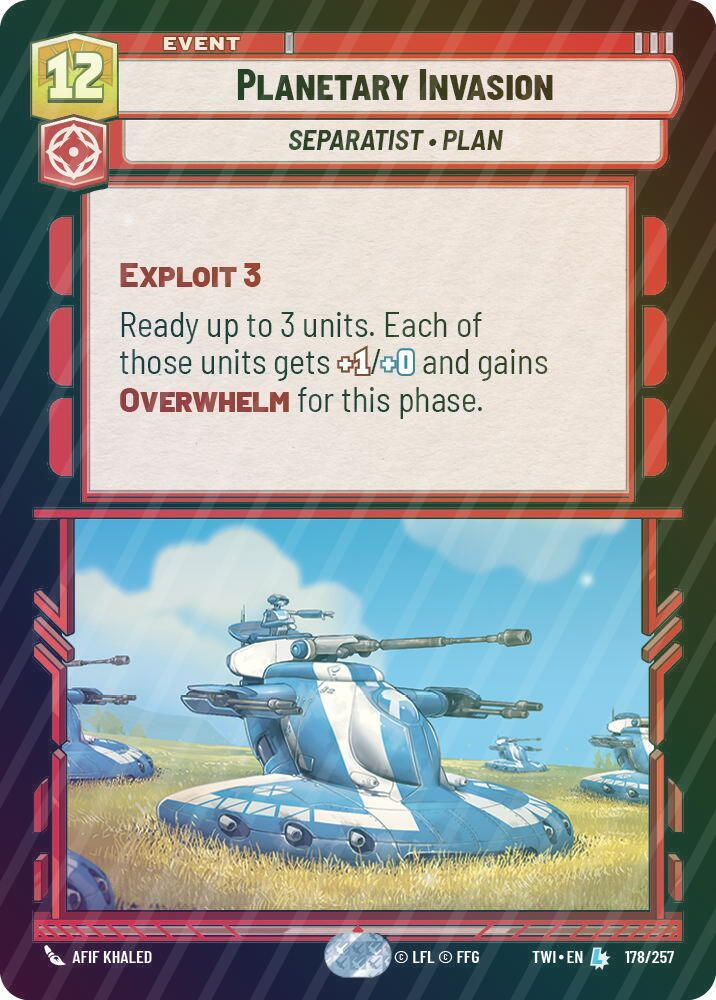 Planetary Invasion - Foil