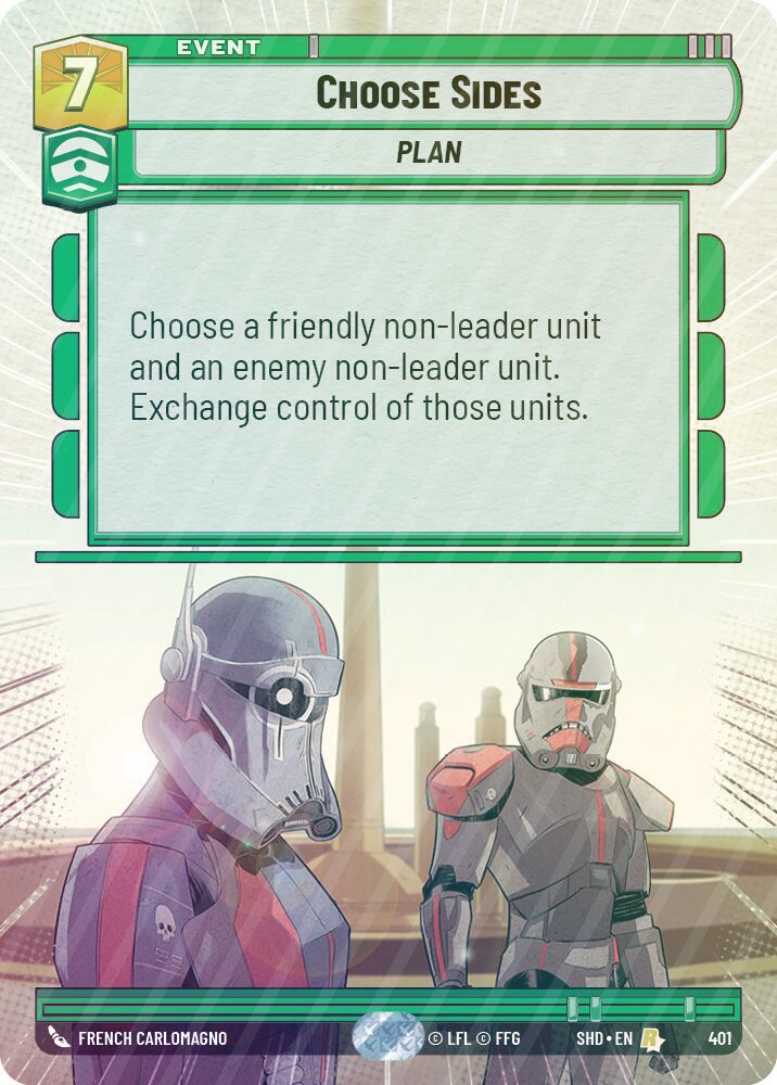 Choose Sides (Hyperspace) - Foil