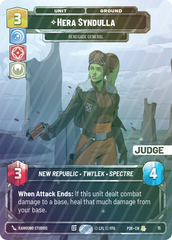 Hera Syndulla - Renegade General - Foil
