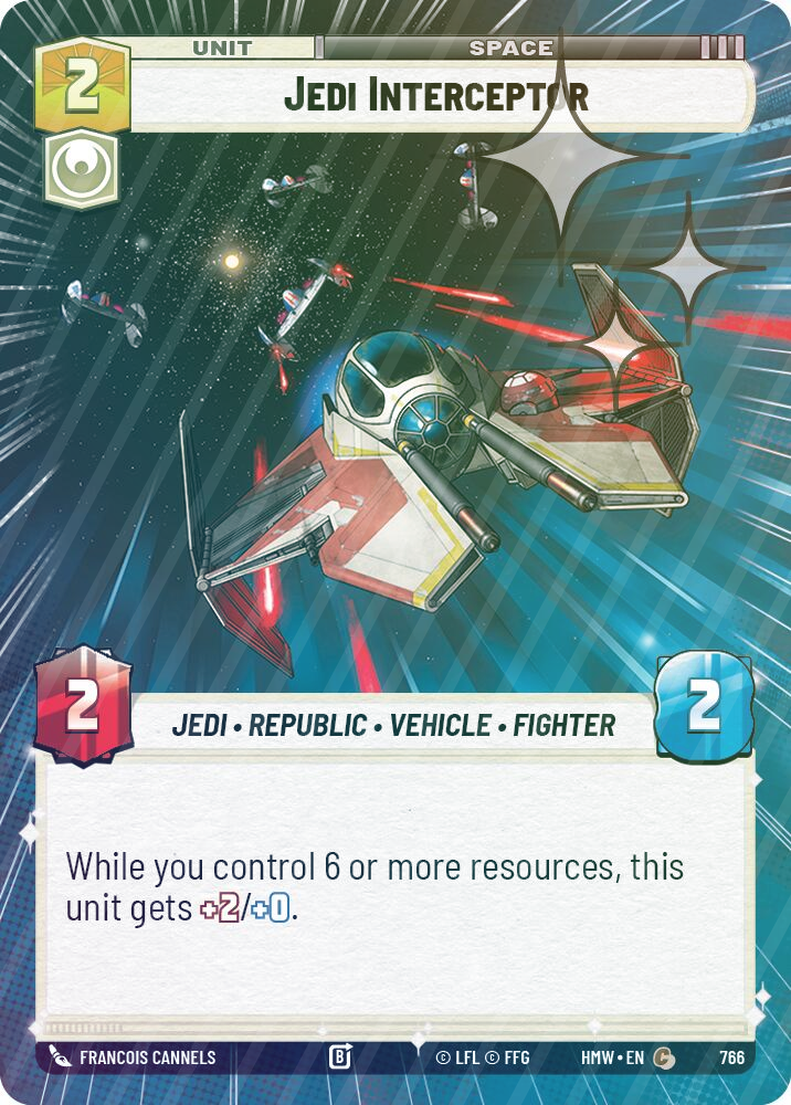 Jedi Interceptor (Hyperspace Foil) - Foil