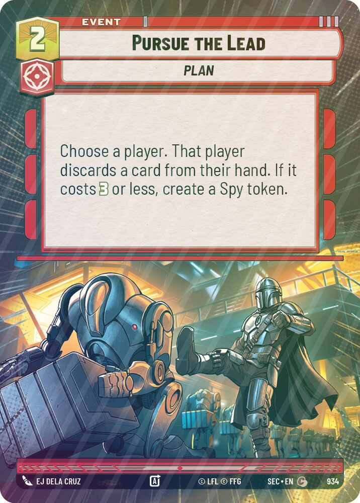 Pursue the Lead (Hyperspace Foil) - Foil