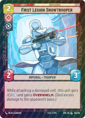 First Legion Snowtrooper - Foil