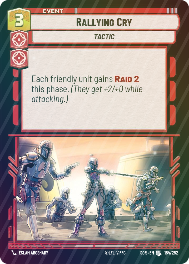 Rallying Cry - Foil