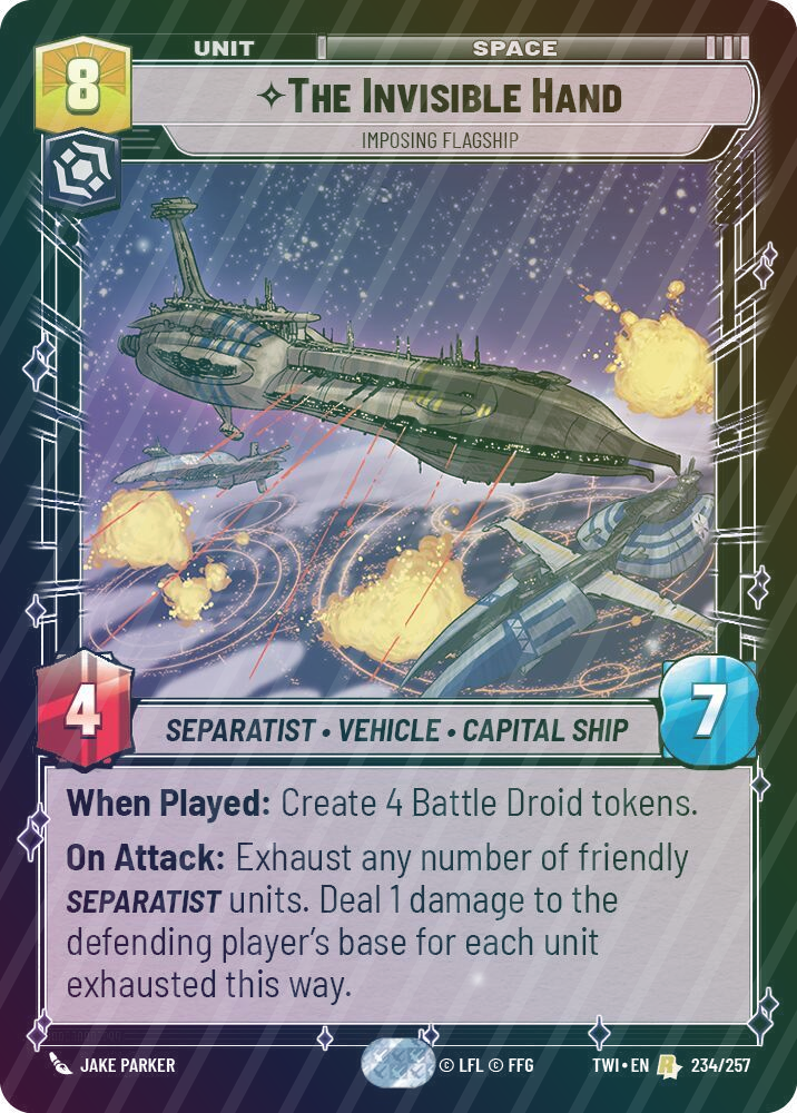 The Invisible Hand - Imposing Flagship - Foil