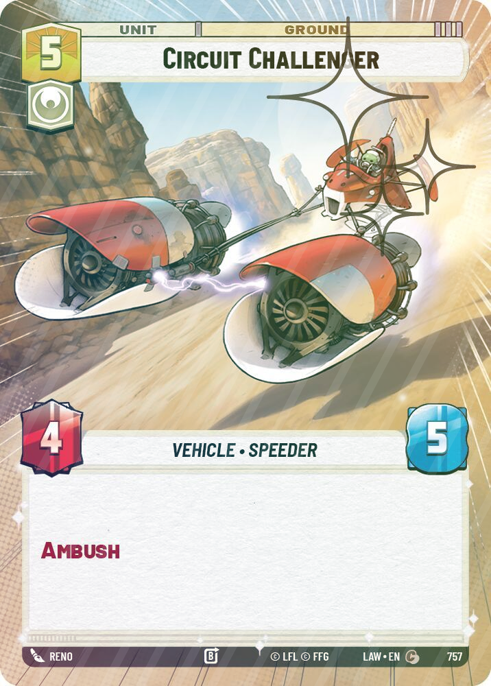 Circuit Challenger (Hyperspace Foil) - Foil