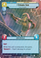 Synara San - Loyal to Kragan (Hyperspace) - Foil