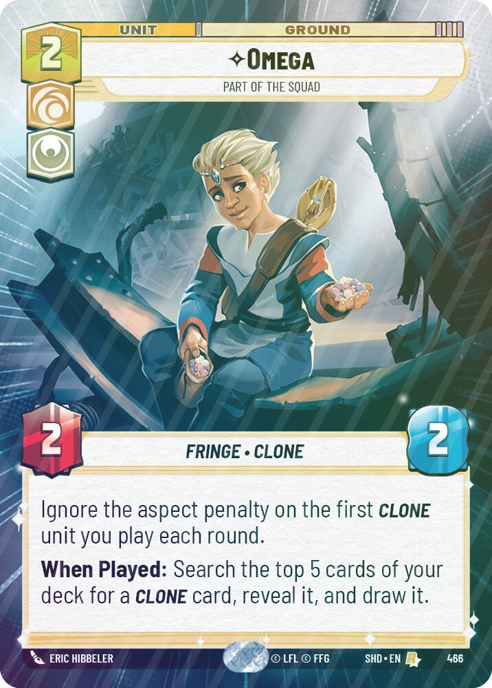 Omega - Part of the Squad (Hyperspace) - Foil