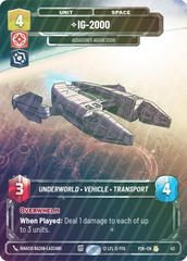 IG-2000 - Assassin's Aggressor - Foil