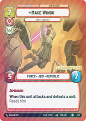 Mace Windu - Party Crasher (Champion) - Foil