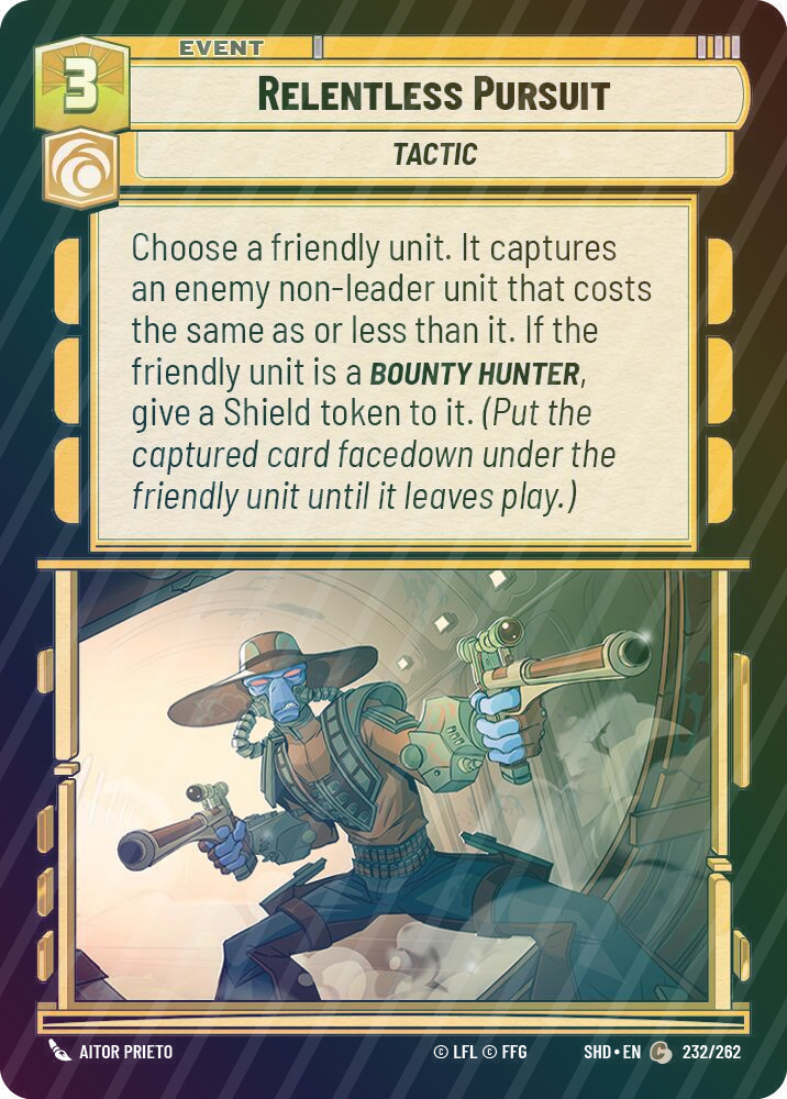 Relentless Pursuit - Foil