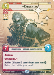 Krrsantan - Hit and Run (Hyperspace Foil) - Foil