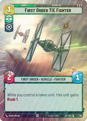 First Order TIE Fighter (Hyperspace Foil) - Foil