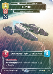 IG-2000 - Assassin's Aggressor - Foil