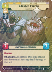Jabba's Rancor - Snack Time! (Hyperspace Foil) - Foil