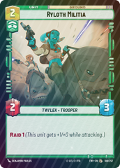 Ryloth Militia - Foil