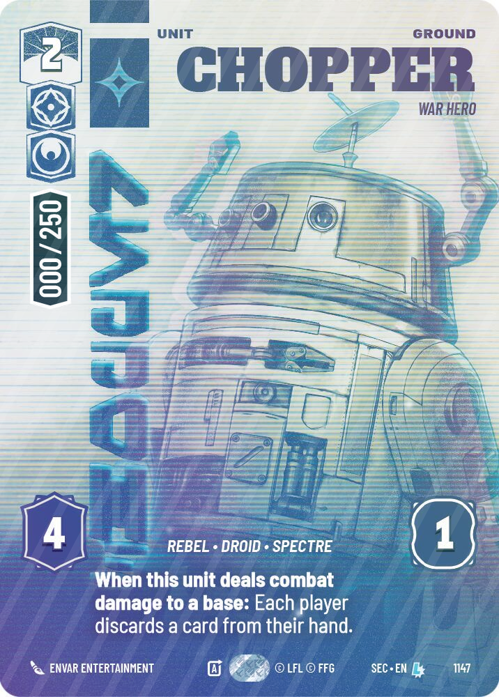 Chopper - War Hero (Serialized) - Foil