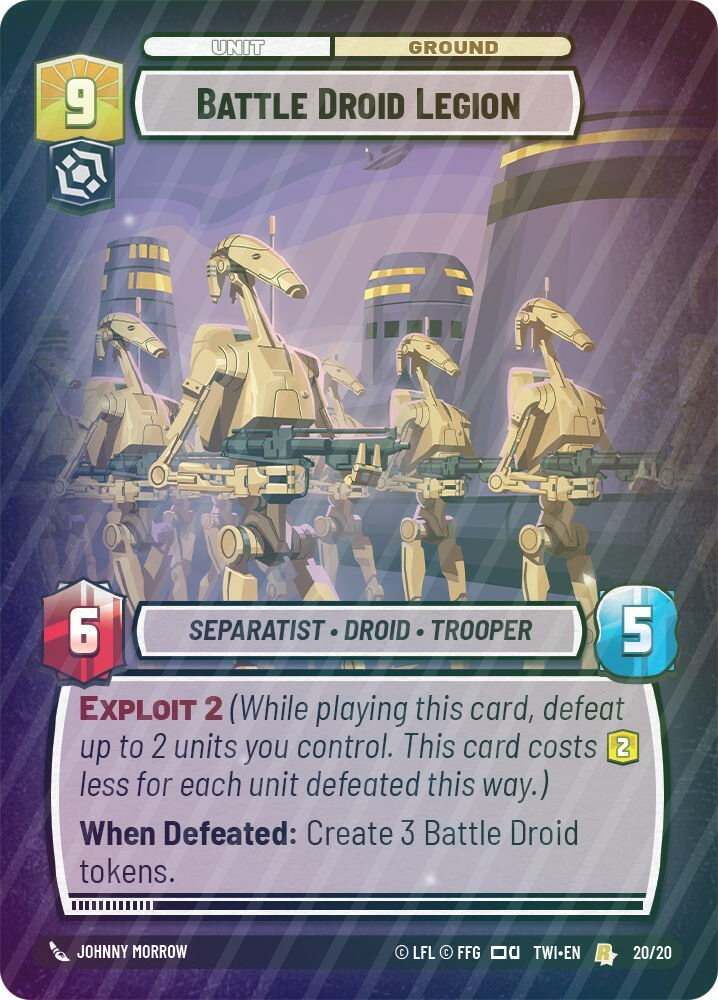 Battle Droid Legion - Foil