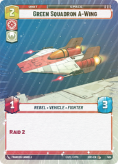 Green Squadron A-Wing (Hyperspace) - Foil