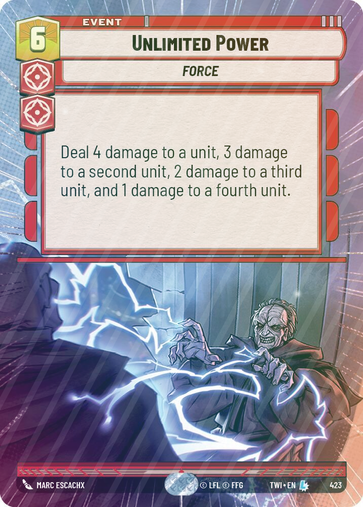 Unlimited Power (Hyperspace) - Foil