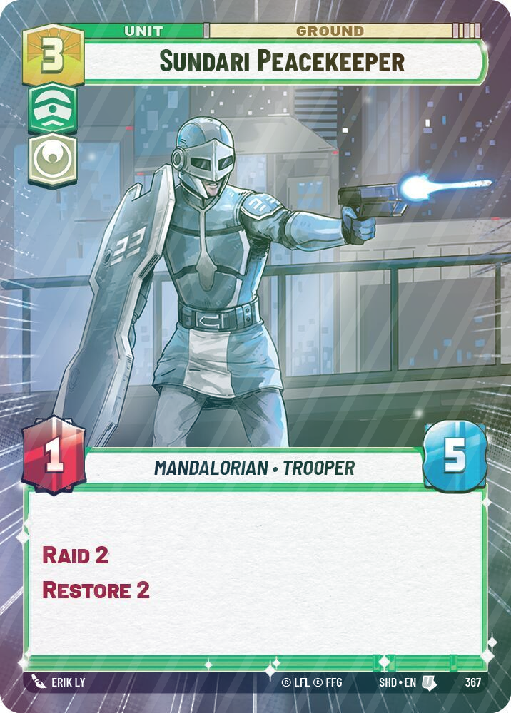 Sundari Peacekeeper (Hyperspace) - Foil