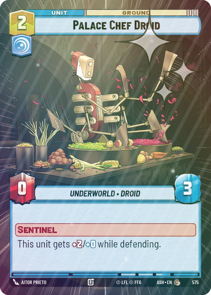Palace Chef Droid (Hyperspace Foil) - Foil