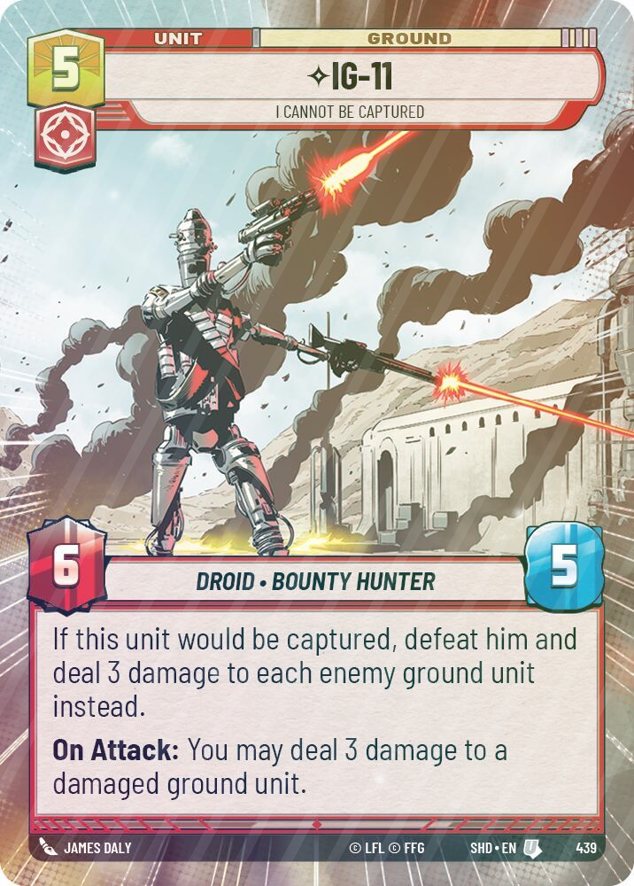 IG-11 - I Cannot Be Captured (Hyperspace) - Foil