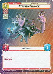 Attuned Fyrnock (Hyperspace Foil) - Foil
