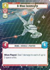 B-Wing Skirmisher (Hyperspace Foil) - Foil