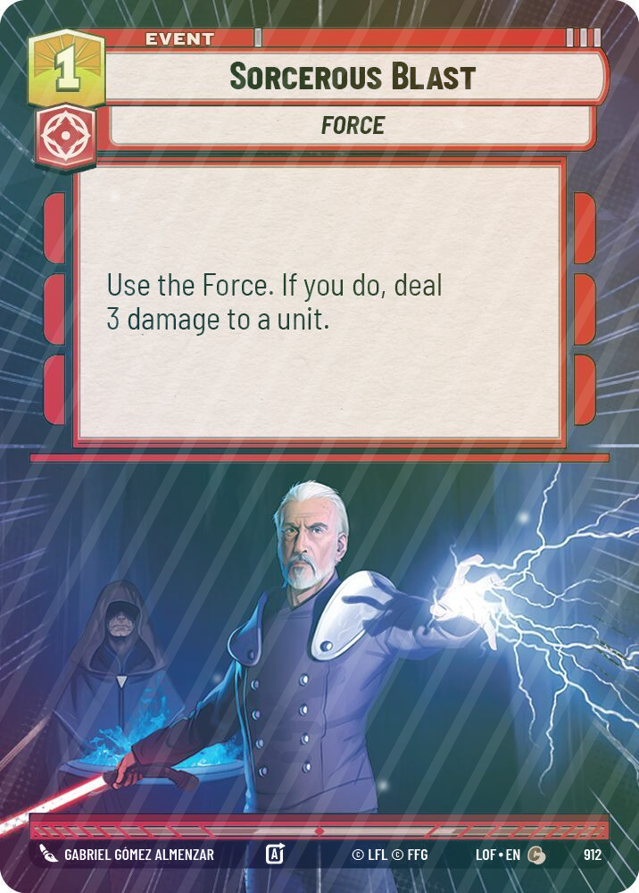 Sorcerous Blast (Hyperspace Foil) - Foil