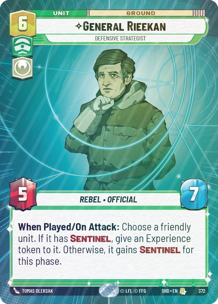 General Rieekan - Defensive Strategist (Hyperspace) - Foil