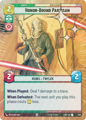 Honor-Bound Partisan (Hyperspace Foil) - Foil
