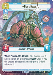 Boss Nass - Otoh Gunga Boss (Hyperspace Foil) - Foil
