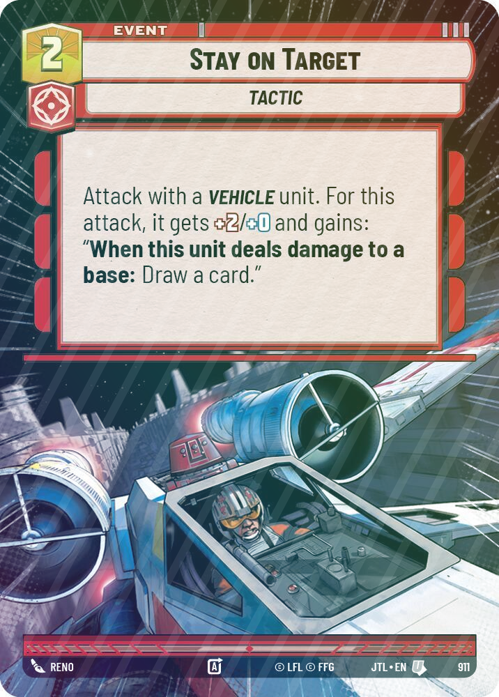 Stay on Target (Hyperspace Foil) - Foil