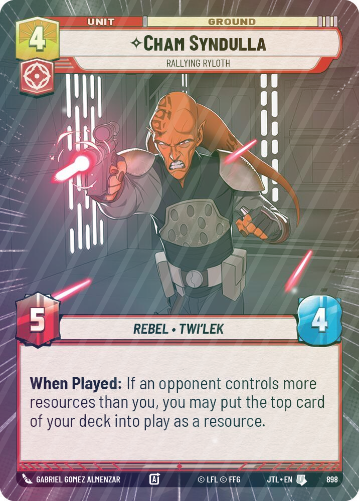 Cham Syndulla - Rallying Ryloth (Hyperspace Foil) - Foil