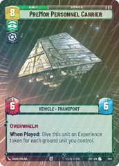 PreMor Personnel Carrier (Hyperspace Foil) - Foil