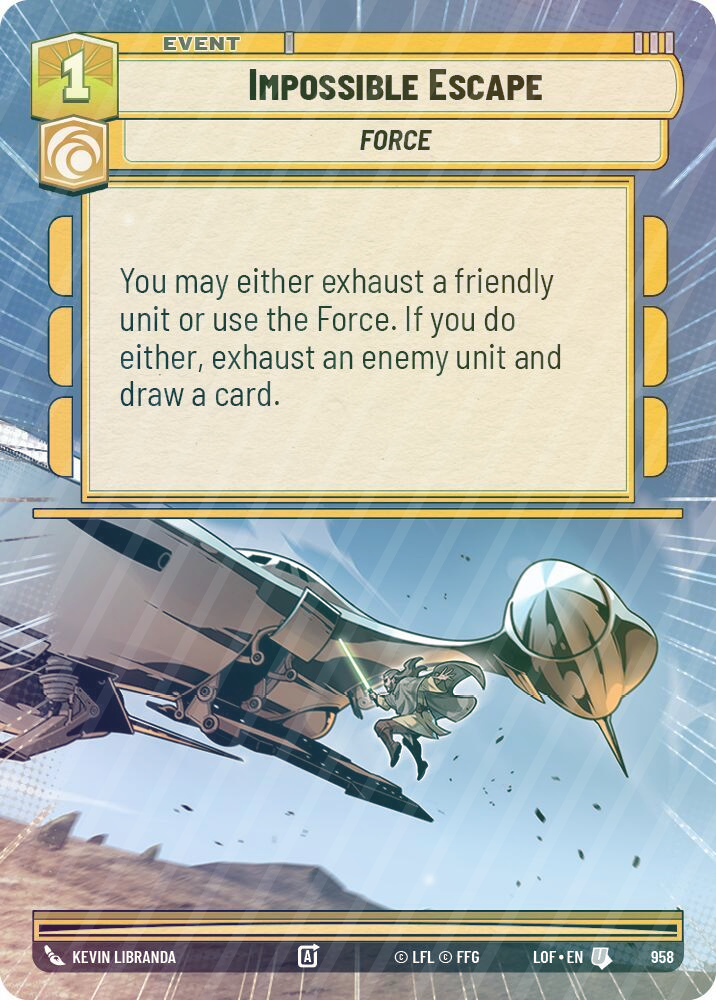 Impossible Escape (Hyperspace Foil) - Foil