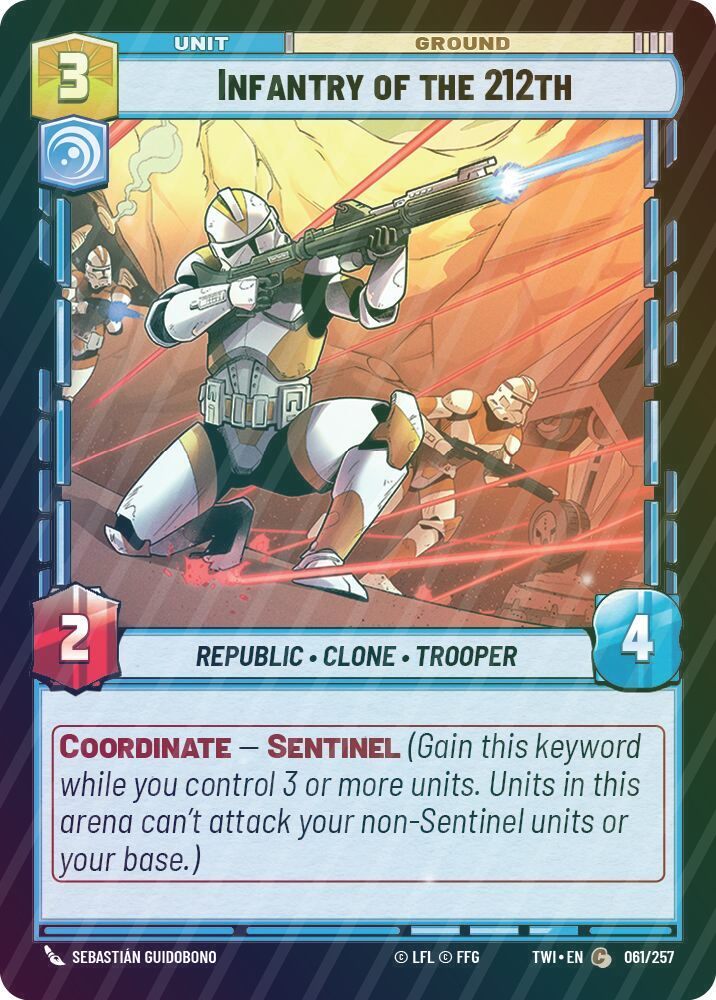Infantry of the 212th - Foil