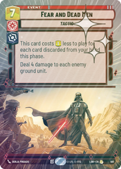 Fear and Dead Men (Hyperspace Foil) - Foil