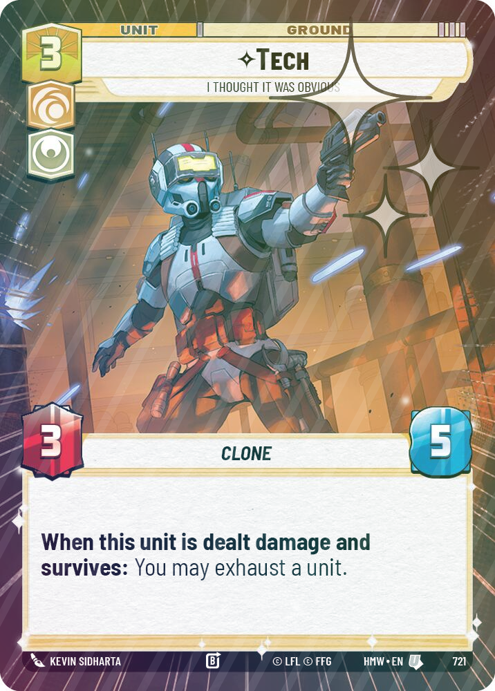Tech - I Thought It Was Obvious (Hyperspace Foil) - Foil