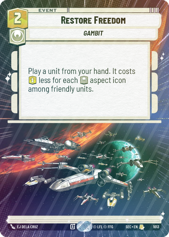 Restore Freedom (Hyperspace Foil) - Foil