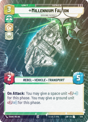 Millennium Falcon - Dodgin Patrols (Hyperspace Foil) - Foil